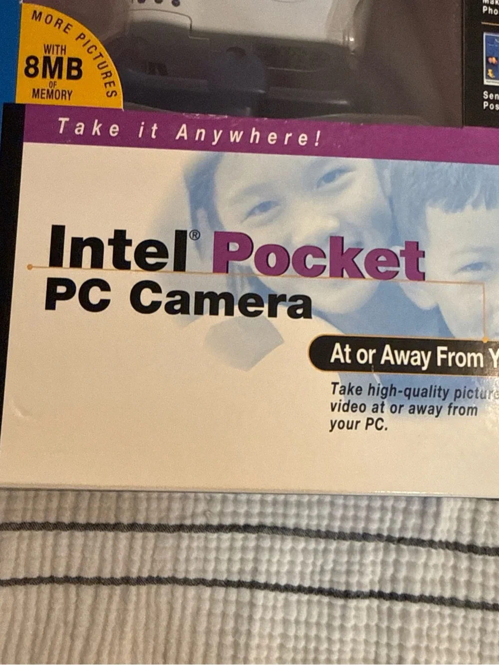 Intel White Pocket PC Webcam